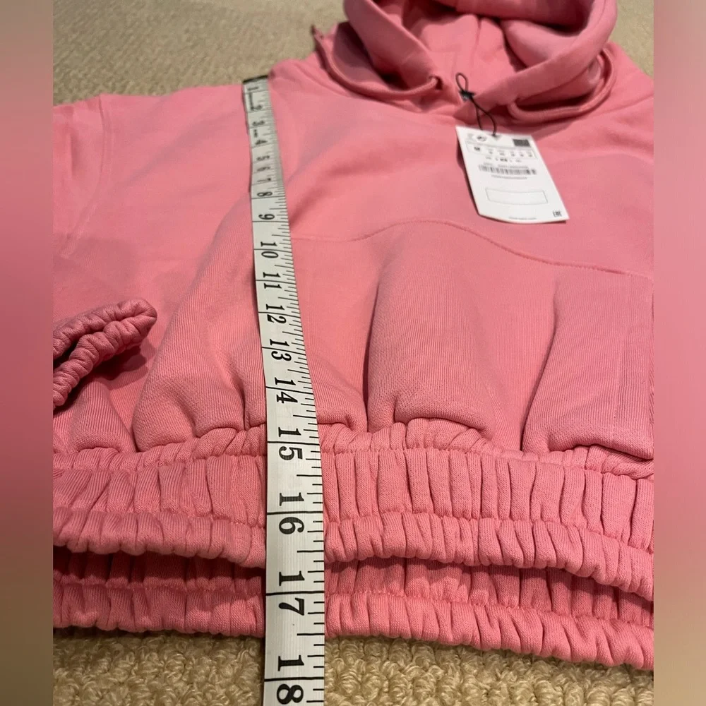 Zara long sleeve sweatsuit set with hoodie and wide legs size XS, S - Picture 3 of 6